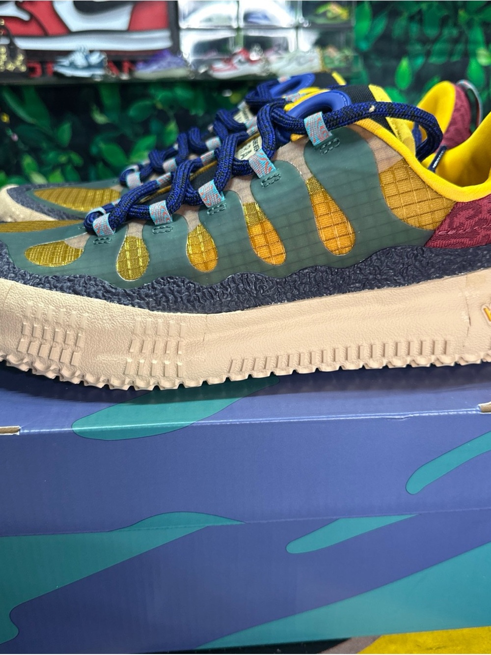 Brandblack X Salehe Bembury Olive/Multi Size 11.5M